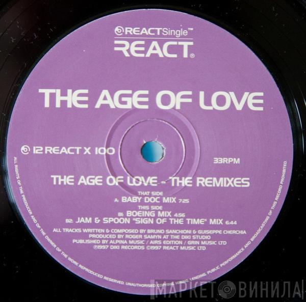 Age Of Love - The Age Of Love (The Remixes)