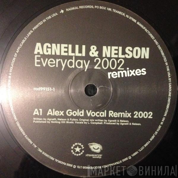  Agnelli & Nelson  - Everyday (2002 Remixes)