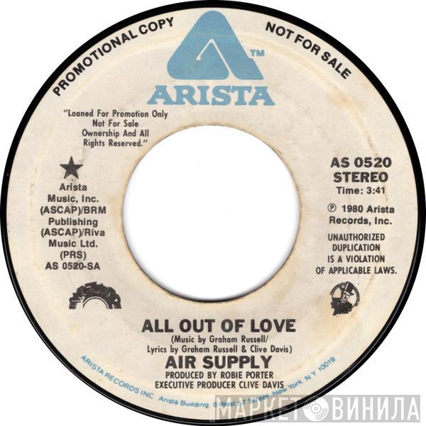  Air Supply  - All Out Of Love