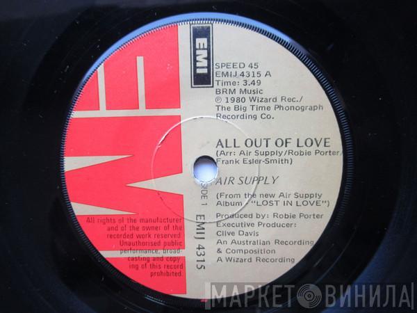  Air Supply  - All Out Of Love