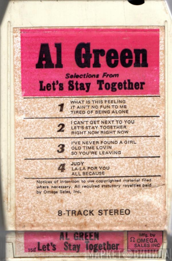  Al Green  - Selections From Let's Stay Together