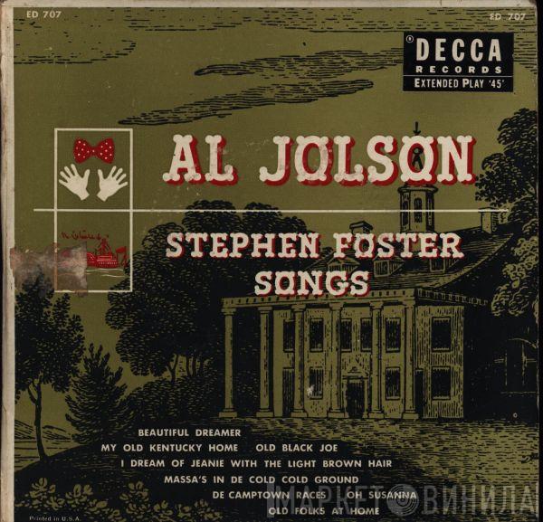  Al Jolson  - Stephen Foster Songs