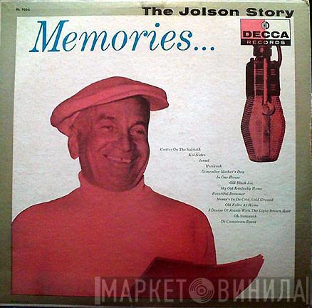  Al Jolson  - The Jolson Story - Memories ...