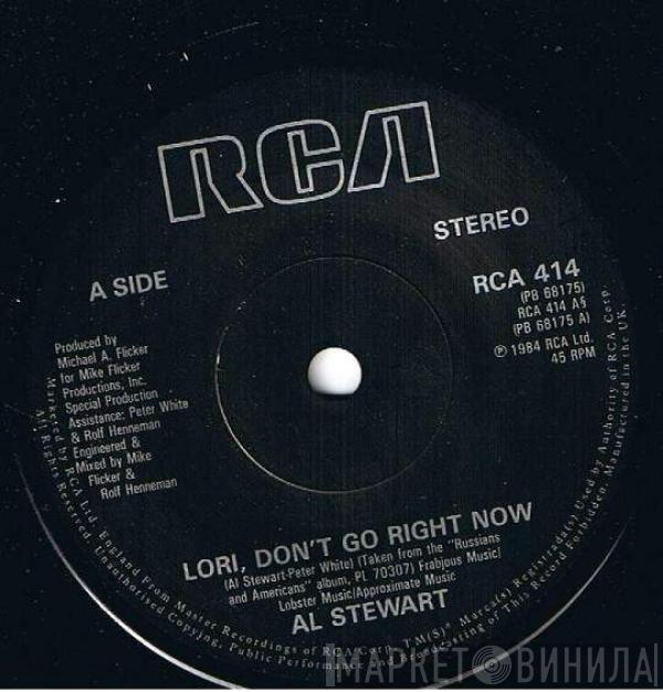 Al Stewart - Lori, Don't Go Right Now