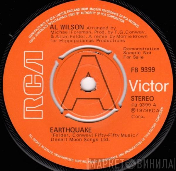 Al Wilson - Earthquake