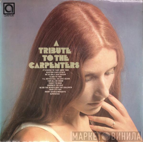 Alan Caddy - A Tribute To The Carpenters