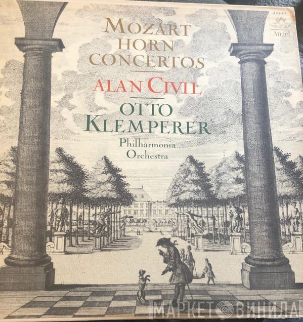 , Alan Civil , Otto Klemperer , Philharmonia Orchestra  Wolfgang Amadeus Mozart  - Horn Concerts