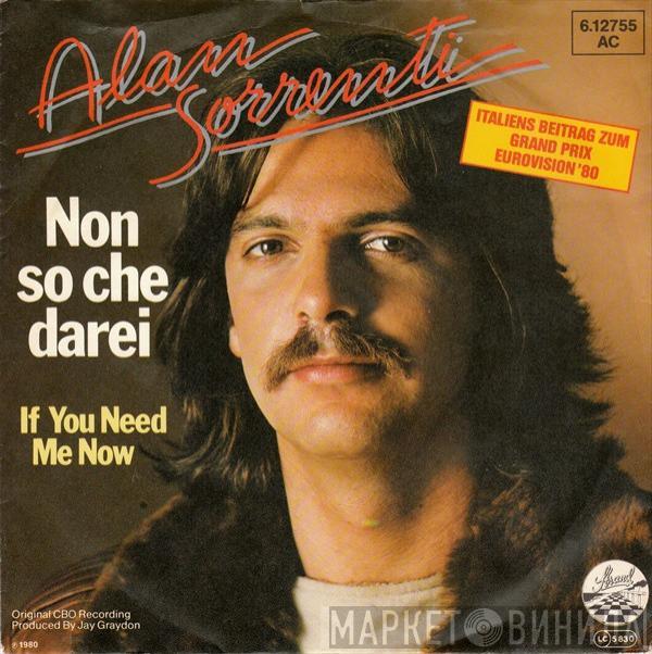  Alan Sorrenti  - Non So Che Darei