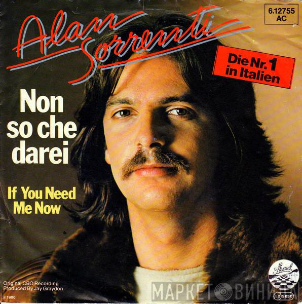 Alan Sorrenti  - Non So Che Darei