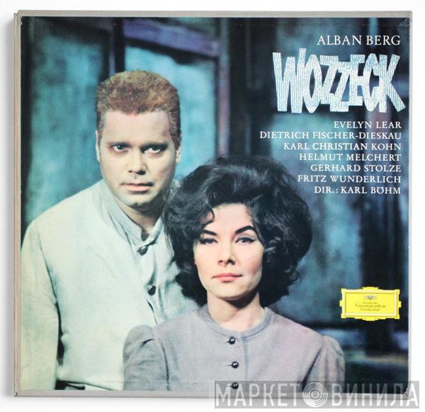 - Alban Berg , Evelyn Lear , Dietrich Fischer-Dieskau , Karl Kohn , Helmut Melchert , Gerhard Stolze , Fritz Wunderlich  Karl Böhm  - Wozzeck