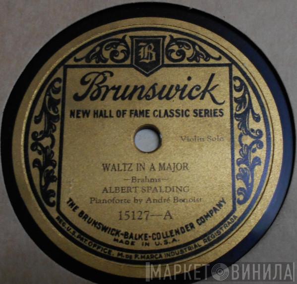 Albert Spalding - Waltz In A Major / Minuet