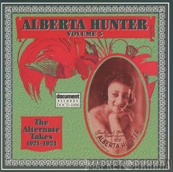 Alberta Hunter - Volume 5 (The Alternate Takes 1921-1924)