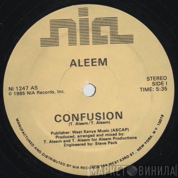  Aleem  - Confusion