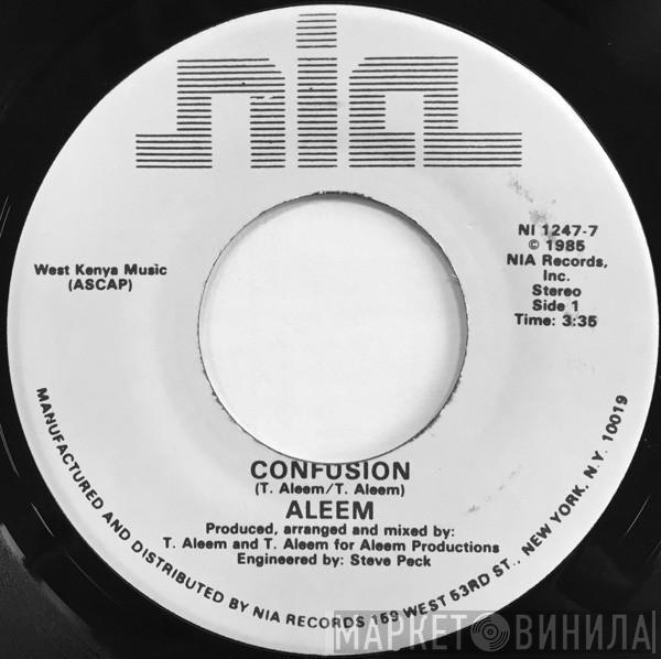  Aleem  - Confusion