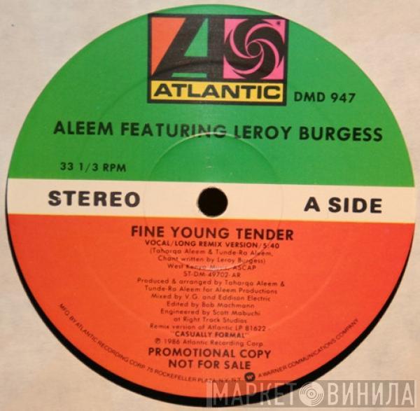 Aleem, Leroy Burgess - Fine Young Tender