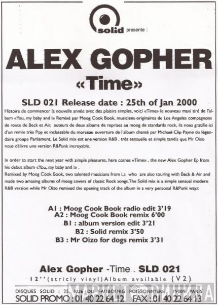  Alex Gopher  - Time