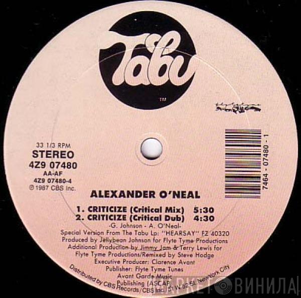 Alexander O'Neal - Criticize