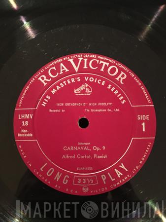  Alfred Cortot  - Schumann Carnaval Op. 9/Chopin Piano No. 2 Op. 35, B Flat Minor