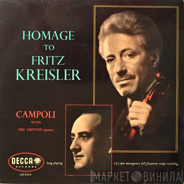 Alfredo Campoli, Eric Gritton - Homage To Fritz Kreisler