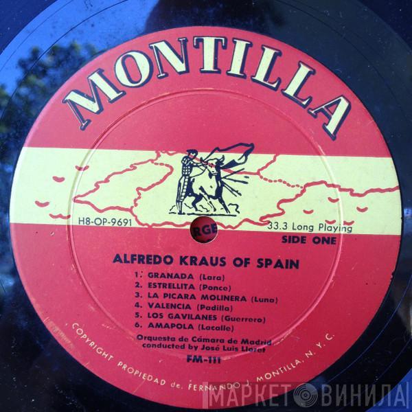  Alfredo Kraus  - Alfredo Kraus Of Spain