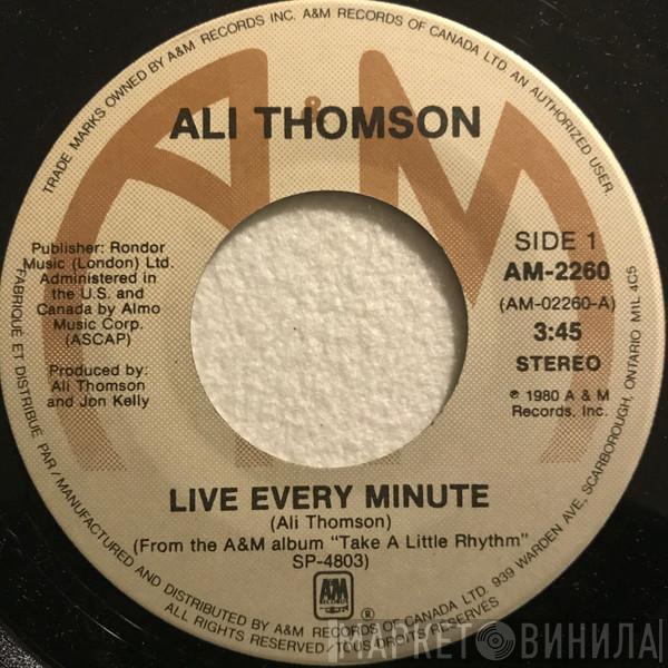  Ali Thomson  - Live Every Minute
