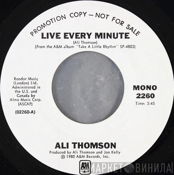  Ali Thomson  - Live Every Minute
