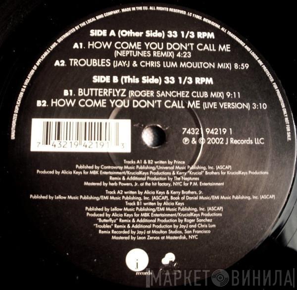  Alicia Keys  - How Come You Don't Call Me