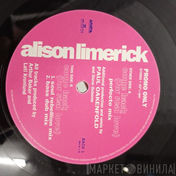 Alison Limerick - Come Back (For Real Love)