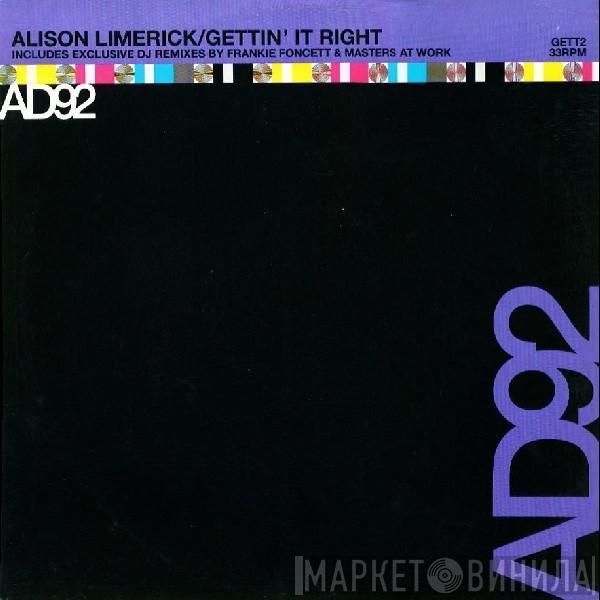 Alison Limerick - Gettin' It Right