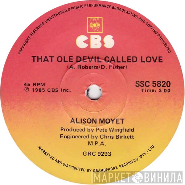  Alison Moyet  - That Ole Devil Called Love