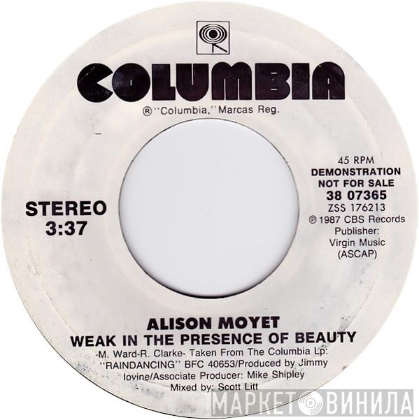 Alison Moyet - Weak In The Presence Of Beauty