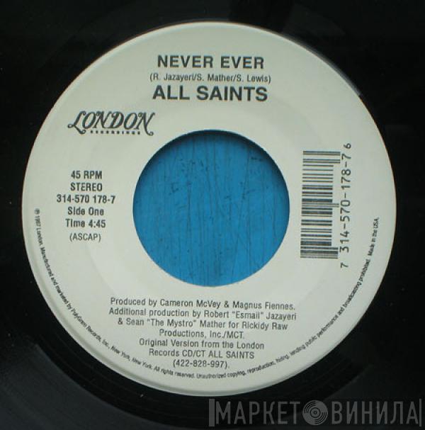  All Saints  - Never Ever