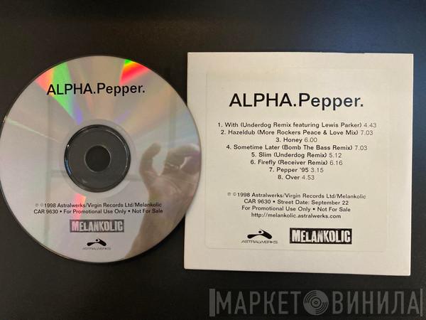  Alpha  - Pepper