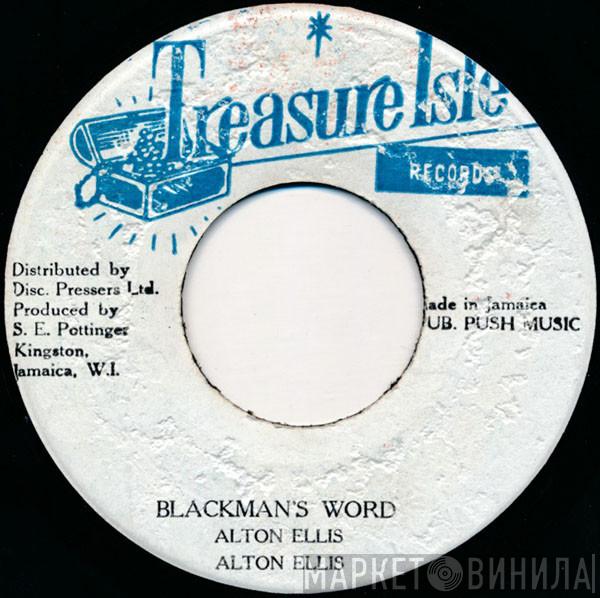 Alton Ellis - Blackman's Word