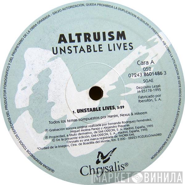 Altruism - Unstable Lives
