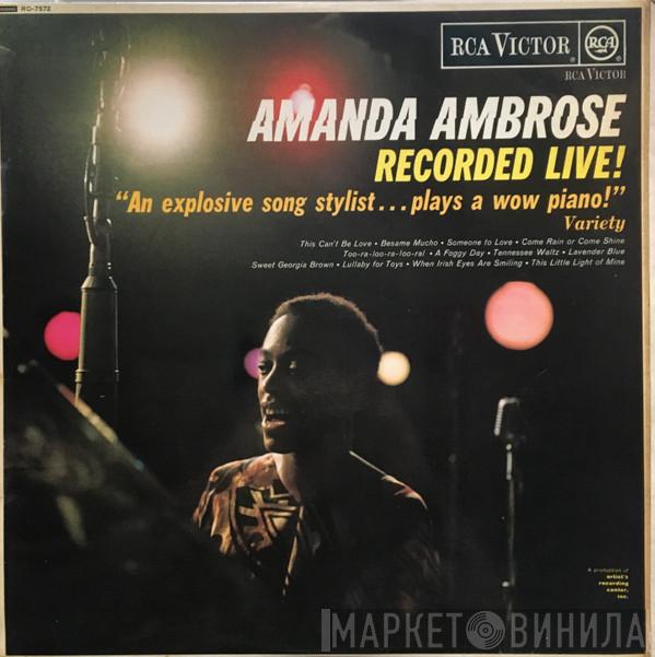 Amanda Ambrose - Amanda Ambrose Recorded Live!