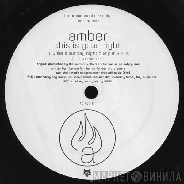 Amber - This Is Your Night