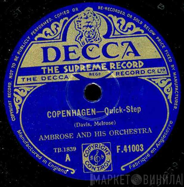  Ambrose & His Orchestra  - Copenhagen / B'wanga