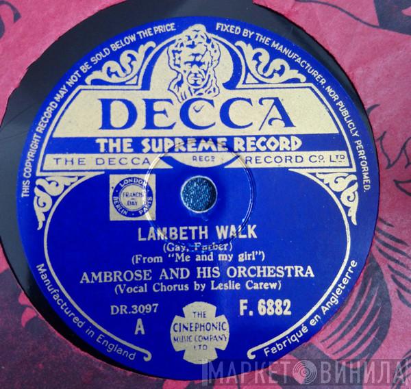 Ambrose & His Orchestra - Lambeth Walk / The Chestnut Tree