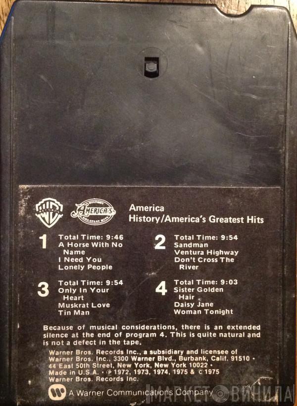  America   - History / America's Greatest Hits