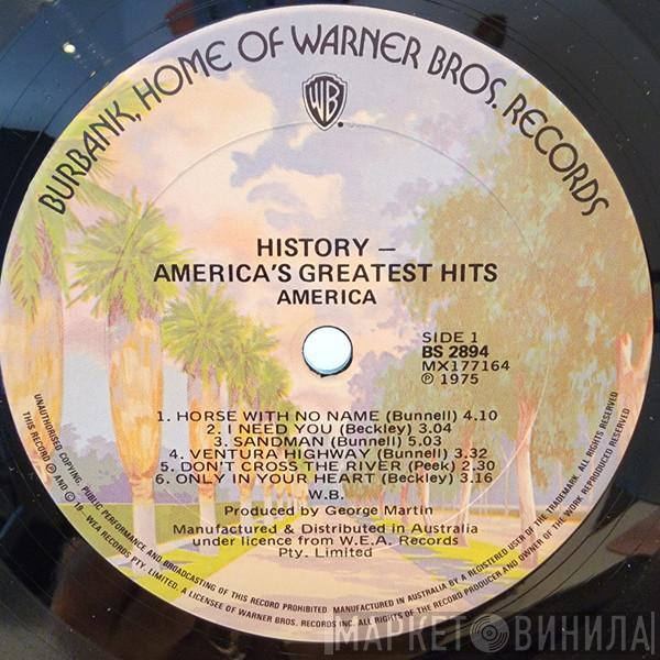  America   - History / America's Greatest Hits