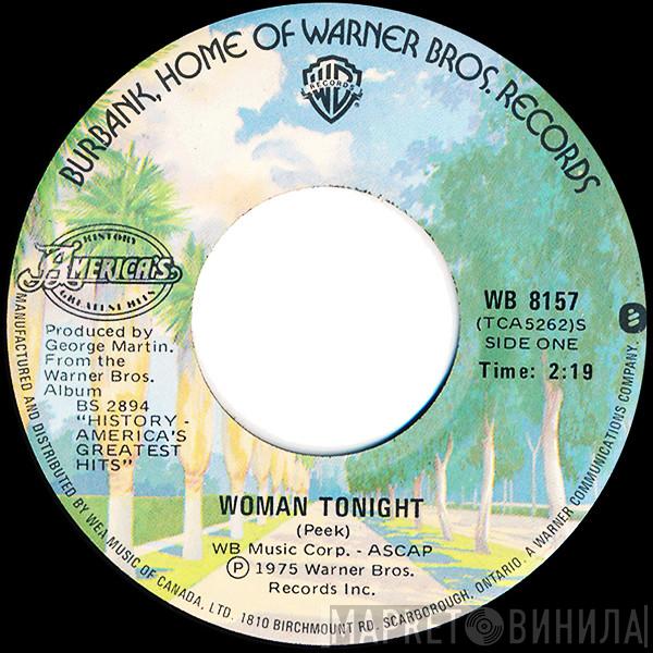  America   - Woman Tonight / Bell Tree