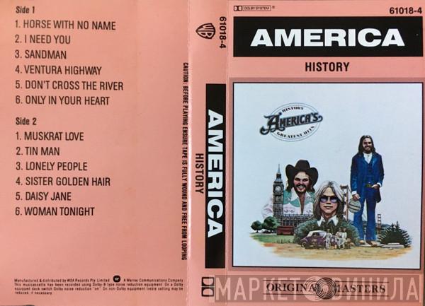  America   - History · America's Greatest Hits