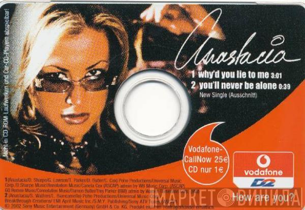 Anastacia  - Why'd You Lie To Me
