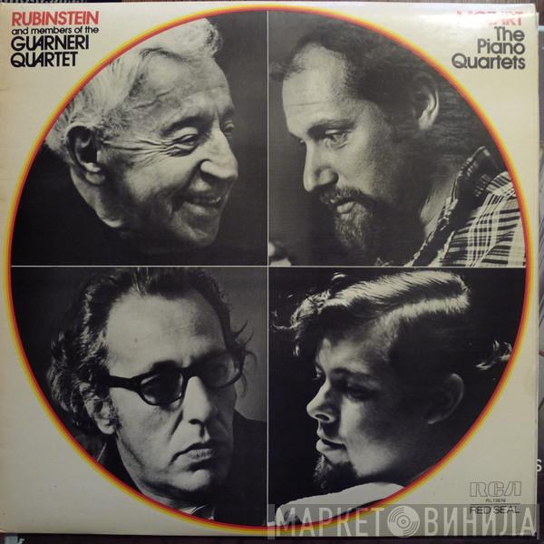 And Arthur Rubinstein , Guarneri Quartet  Wolfgang Amadeus Mozart  - The Piano Quartets