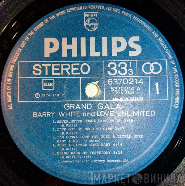 And Barry White Also Featuring Love Unlimited  Love Unlimited Orchestra  - Grand Gala