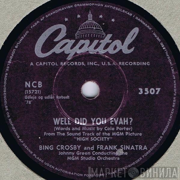 And Bing Crosby / Grace Kelly And Bing Crosby  Frank Sinatra  - True Love / Well Did You Evah?