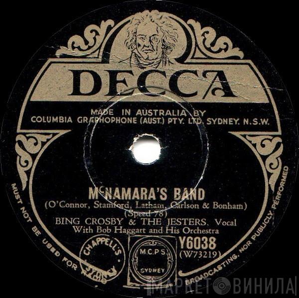 And Bing Crosby With The Jesters  Bob Haggart And His Orchestra  - MacNamara's Band / Dear Old Donegal
