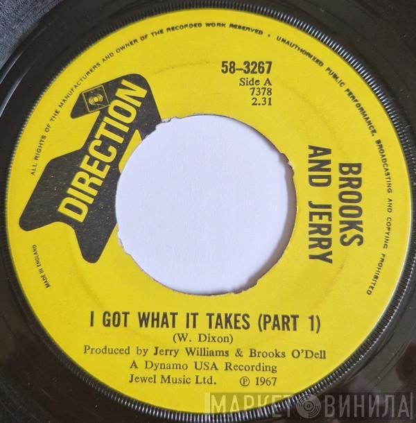 And Brooks O'Dell  Jerry Williams Jr.  - I Got What It Takes