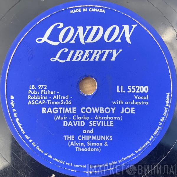 And David Seville  The Chipmunks  - Ragtime Cowboy Joe / Flip Side